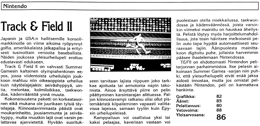 Track & Field II